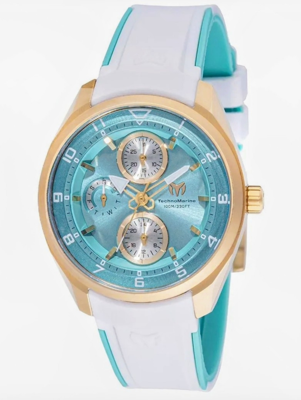 Technomarine Ocean Quantum Women's Tiffany Blue 36 Mm